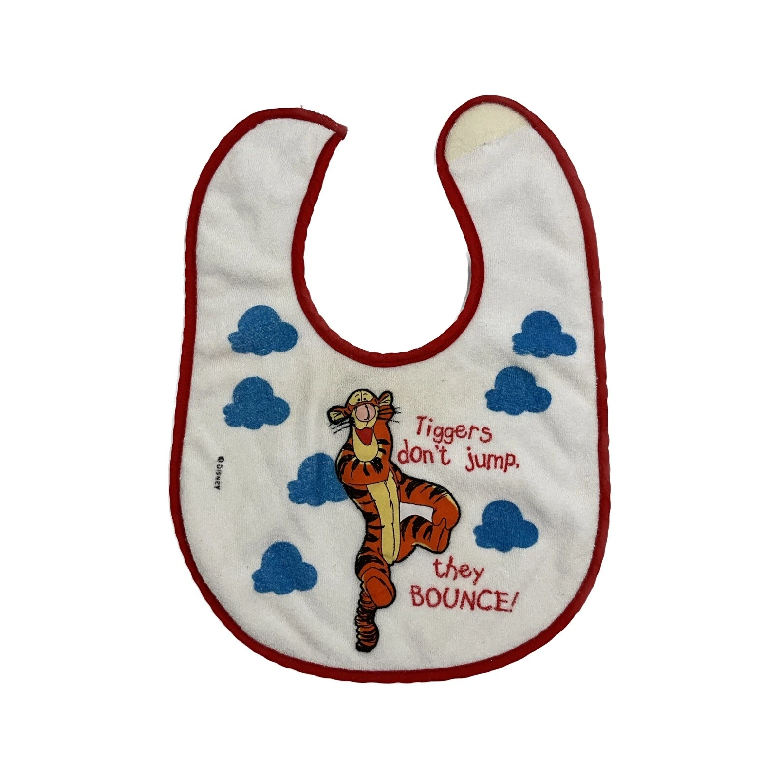 Disney Winnie the Pooh Baby Bib - Avon The First Years - Tiger Cotton Drool Rag