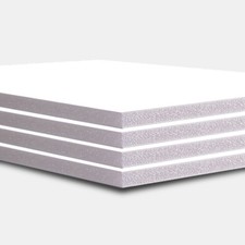 A1 FOAM BOARD 5MM (10 SHEETS) NEW FOAM CORE WHITE CFC AND ACID FREE HIGH QUALITY