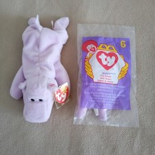 Beanie Baby  HAPPY with McDonald's Mini Beanie Baby  TY original retired