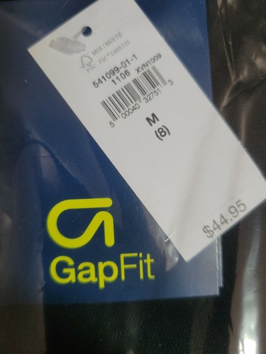 GapFit Kids Fit Tech Hoodie, Med (8), Reflect Detail, NWT, Black, Free Shipping - Picture 2 of 3