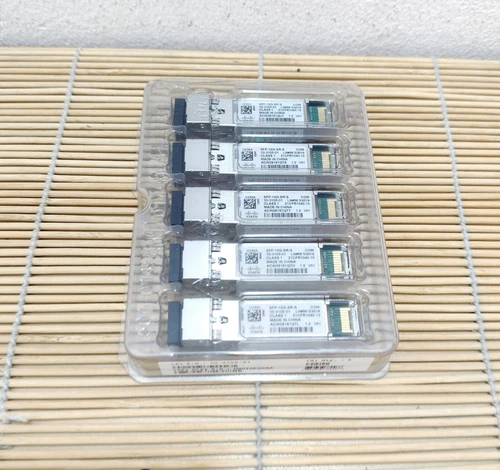NEU Cisco Avago SFP-10G-SR-S 850nm 10Gbase-SR 300m Bundle of 5 New Other box