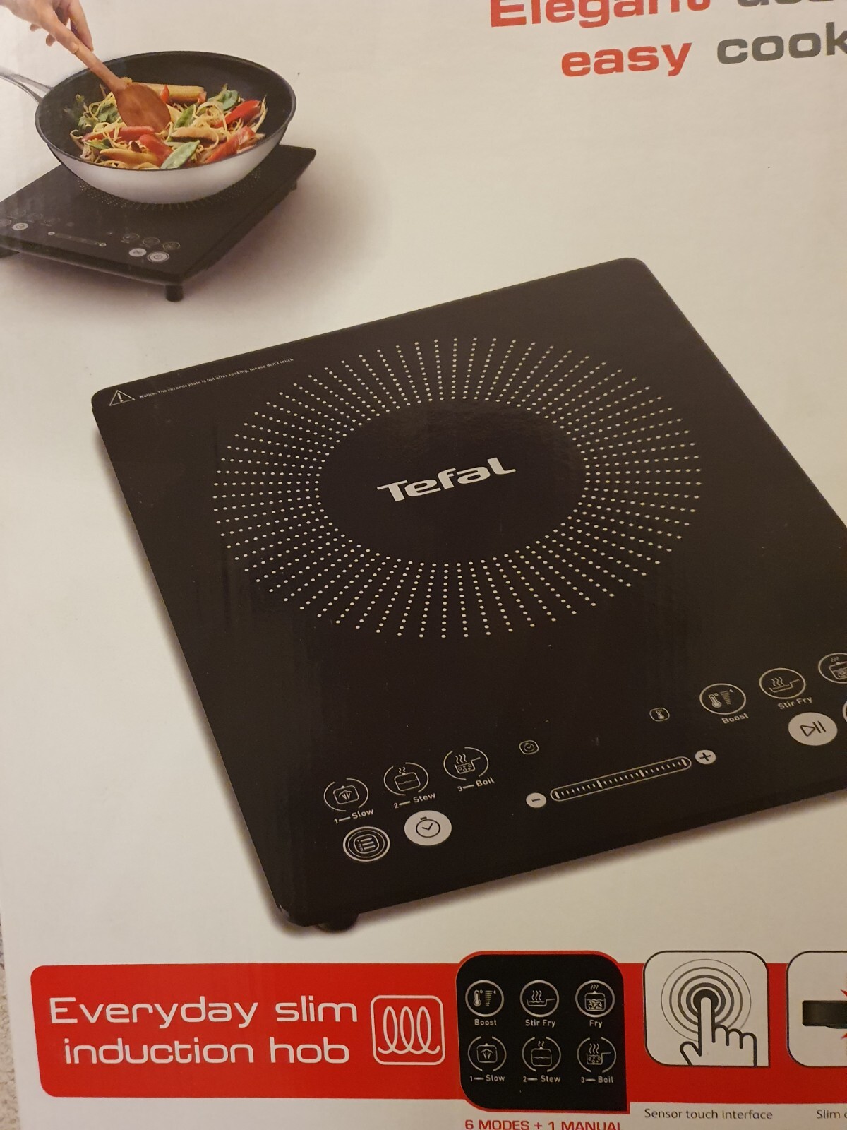 Tefal Everyday Portable Induction Hob IH210840 (Brand New) eBay