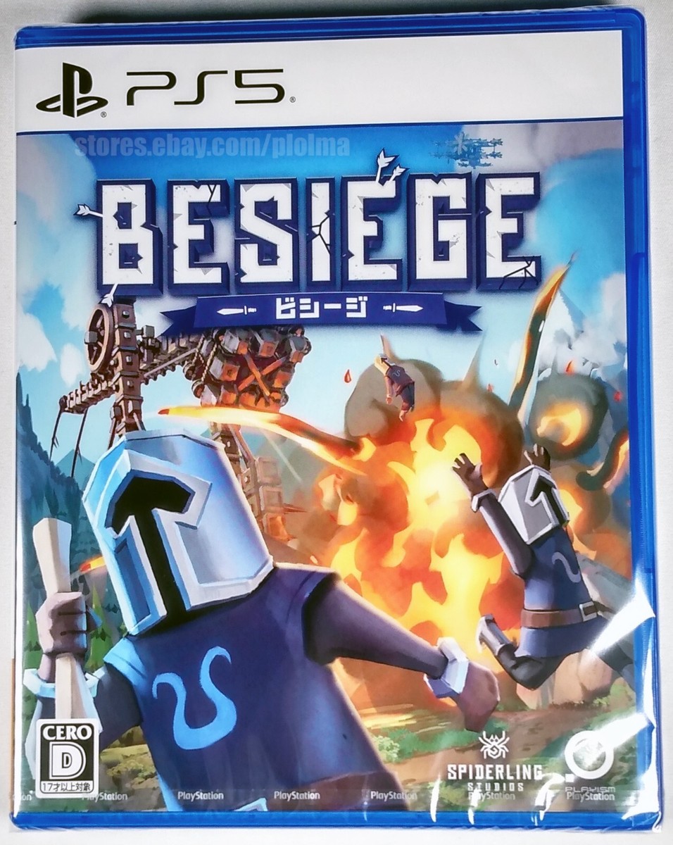BESIEGE Brand New PS5 Game PlayStation JP Release, USA Seller