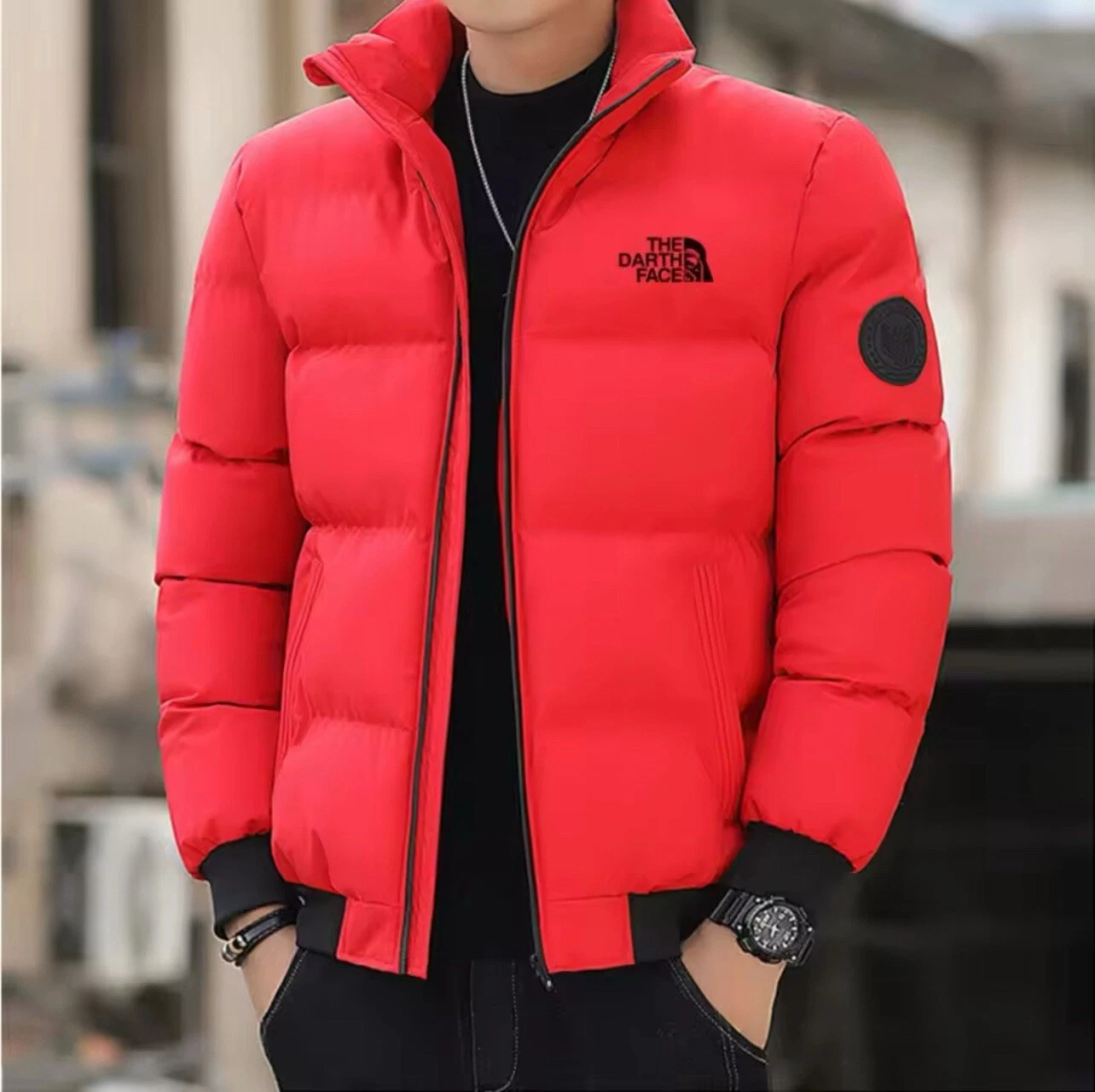 202 Winter Men's Cotton-padded Jacket / Thick Casual Men Jackets