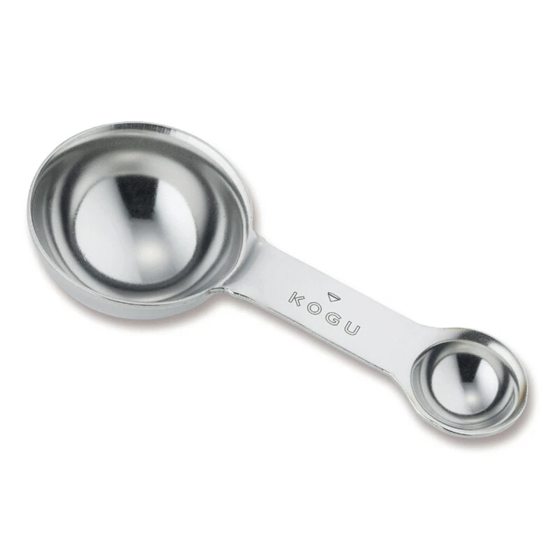 KOGU - 2 cup coffee measure spoon stainless (8g/1g) -2 color