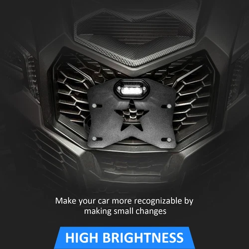 全地形车/UTV LED 灯车牌支架适用于本田先锋 500 700 1000 - 5 - 第 6 张/共 14 张