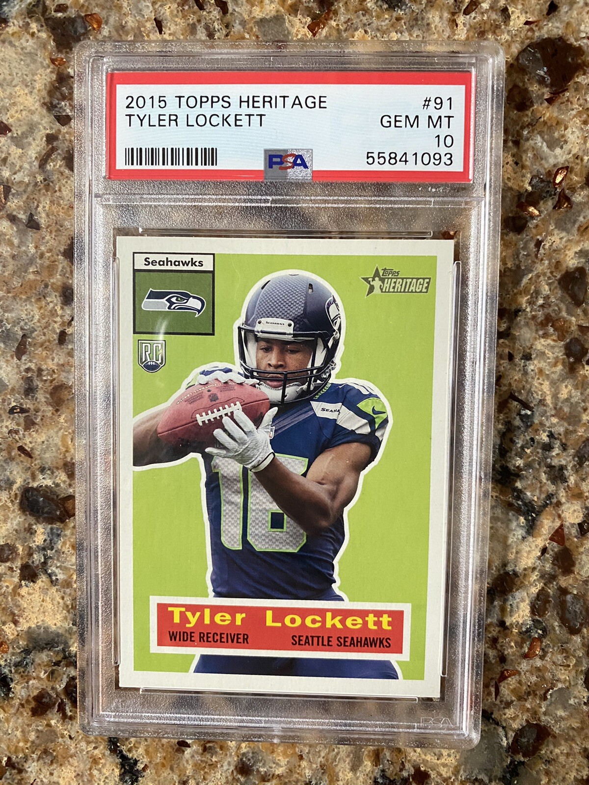 Tyler Lockett Topps Heritage #91 Base