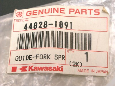 OEM Kawasaki Fork Spring Guide 44028-1091 NOS NEW '93 KX125 KX250