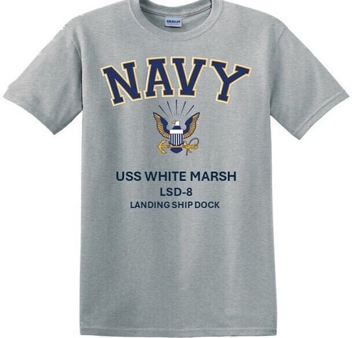 USS CASA GRANDE LSD-13* AMPHIBIOUS *NAVY EAGLE*SHIRT. OFFICIALLY LICENSED - Picture 2 of 12