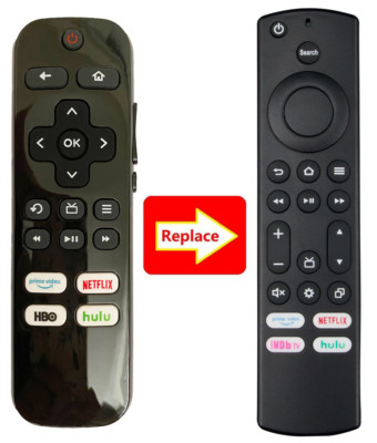 IR Replace Remote for Insignia Fire TV NS-39DF310NA21 NS-50DF711SE21 NS-RCFNA-21