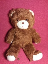 19" vintage shaggy brown cream Teddy Bear plush stuffed