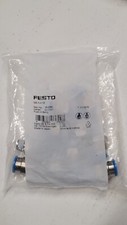 Bag of 10 Festo QS-1/4-12 Push In Pneumatic Fittings R1/4 x 12mm Tubing