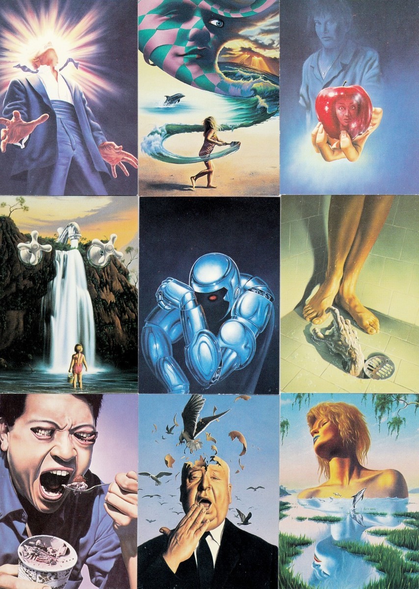Jim Warren Surrealism: Beyond Bizarre 1993 Comic Images Base Card