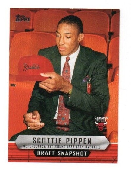 2009-10 Topps Draft Snapshot Scottie Pippen | eBay