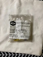 7 pin male shorting Plug mini MA26434F000 TPC Wire and cable