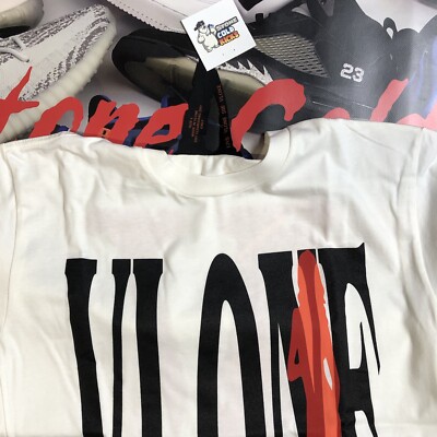 New Vlone Vice City Tee White size Large NBA NAV Pop Smoke 007