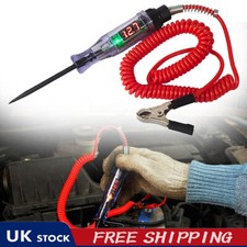 12V/24V Car Fuse Tester - 3-48V Electric Circuit Test Light Pen Probe UK