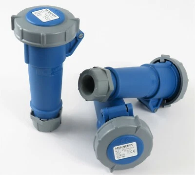 (AMPMECH) MENNEKES 540 CONNECTOR;16A-3P-230V, IP67 - Image 1 of 4
