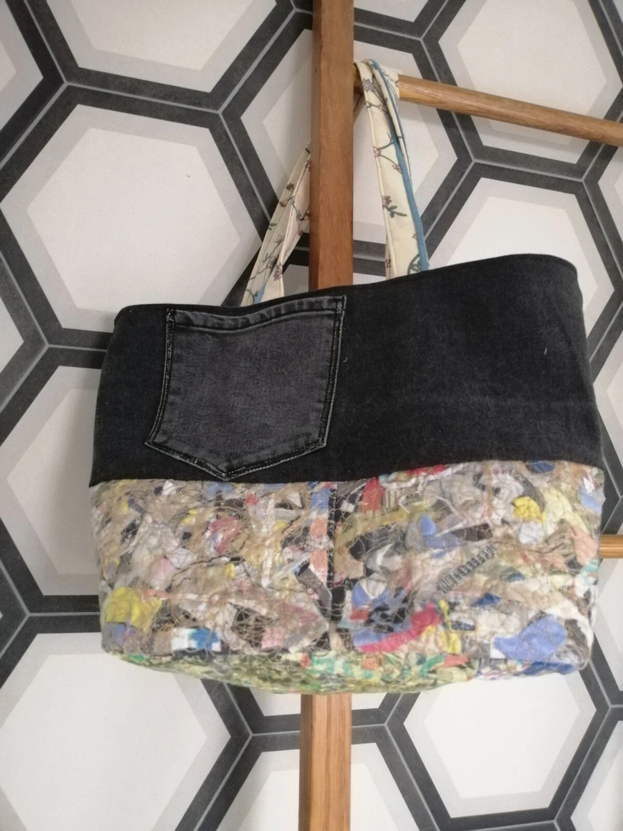 Cabas top tissus recyclé
