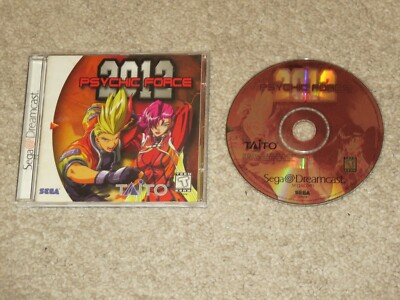 Works Great! Psychic Force 2012 Sega Dreamcast 100% Complete in Box Taito CIB