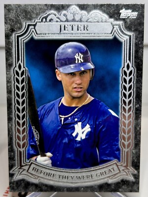 Derek Jeter - 2014 Topps Before They Were Great #BG-28  Yankees 