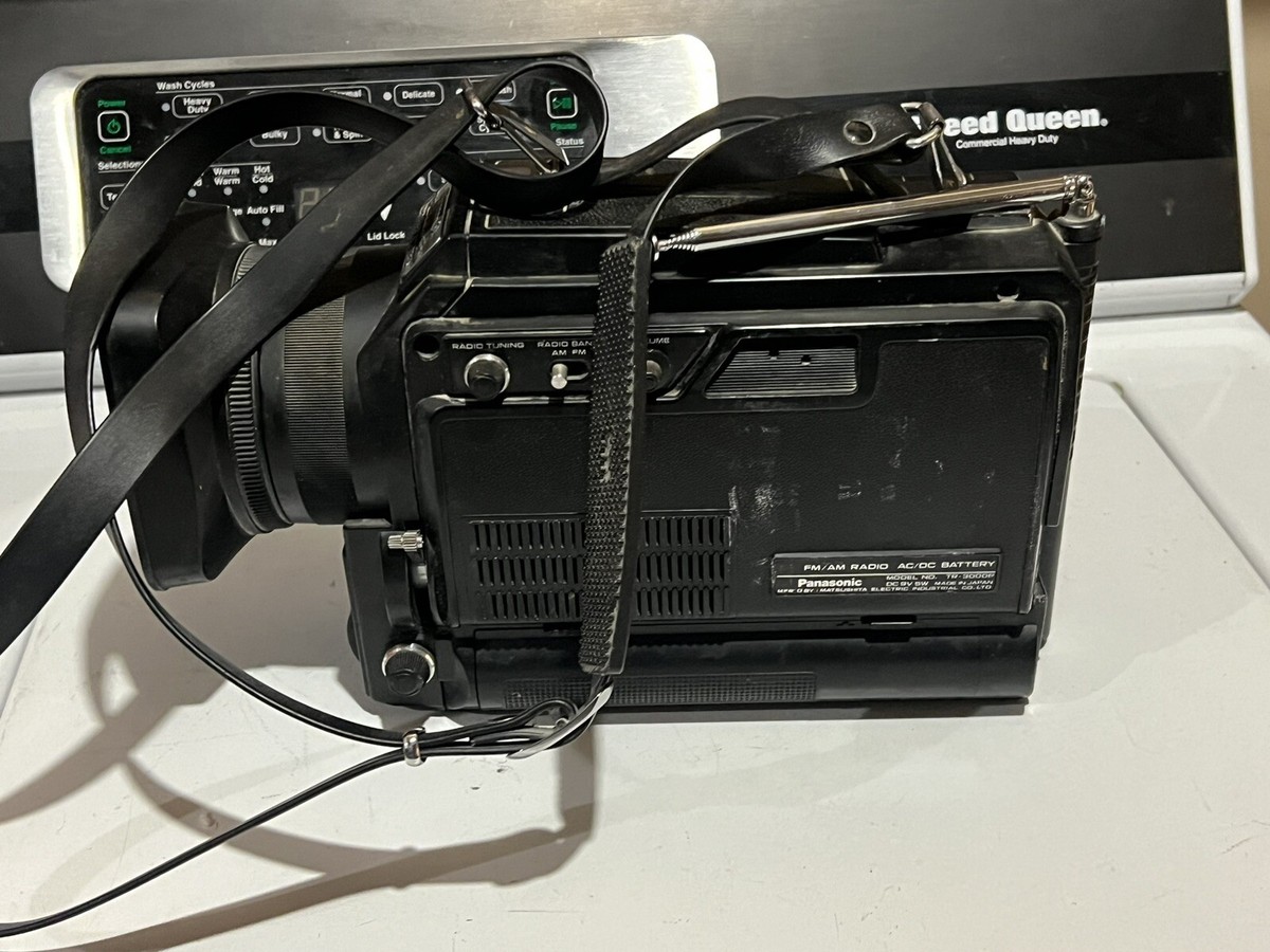 PANASONIC TR-3000P Vintage Portable TV with Radio | eBay