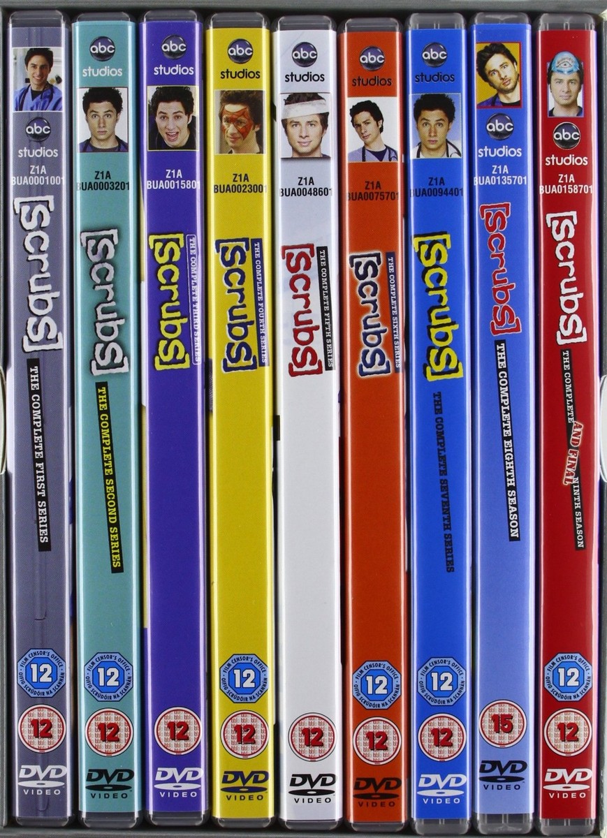 Scrubs: Season 1-9 (The Complete Collection) [DVD] 8717418327040| eBay