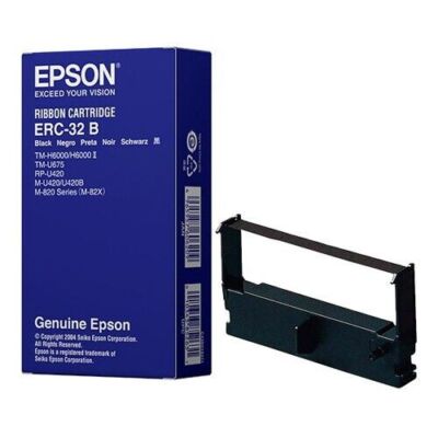 Epson ERC-32B SINGLE 1-Pack Black Ribbon for Epson H6000 Slip/U675 | eBay