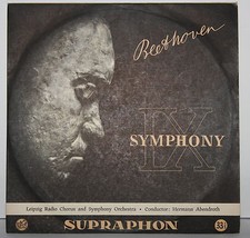 1x SUPRAPHON LP -- Beethoven --  SYMPHONY  N&deg; 9 in D Minor   siehe Bilder