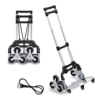 MARKENLOS Treppensteiger sackkarre bis 75kg Treppensackkarre Alu Leichtgängige