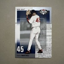 2003 Fleer Box Score Baseball Pedro Martinez Card #61
