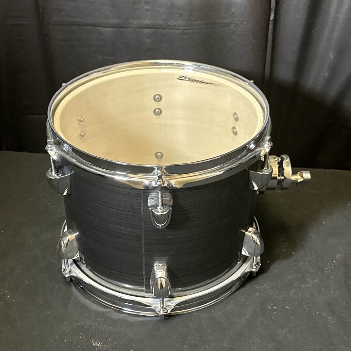 Premier 10x8 Ride Tom Black Silver | eBay