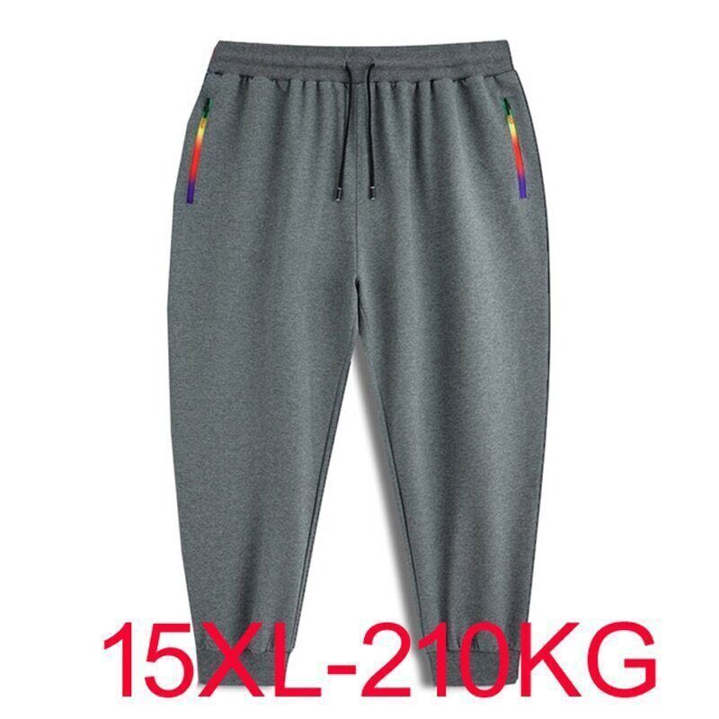 Large Size 10XL 14XL 15XL Sweatpants Elasticity Sweatpants High Street Pants