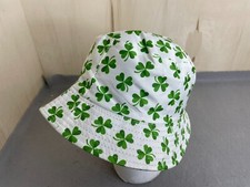 Bucket Hat for Unisex Women Men Foldable One Size Green Shine Saint Patrick Day