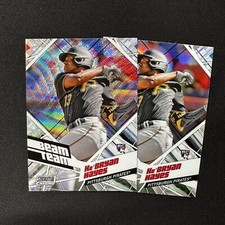 KE'BRYAN HAYES 2021 Topps Stadium Club Chrome BEAM TEAM WAVE + REFRACTOR Pirates