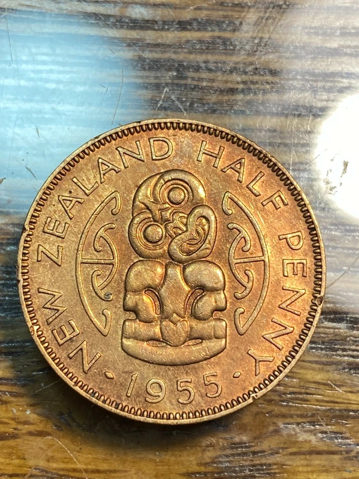 Remarkable New Zealand Half Penny Collection With Rainbow Toned Key Dates CHN - Image 4 of 4