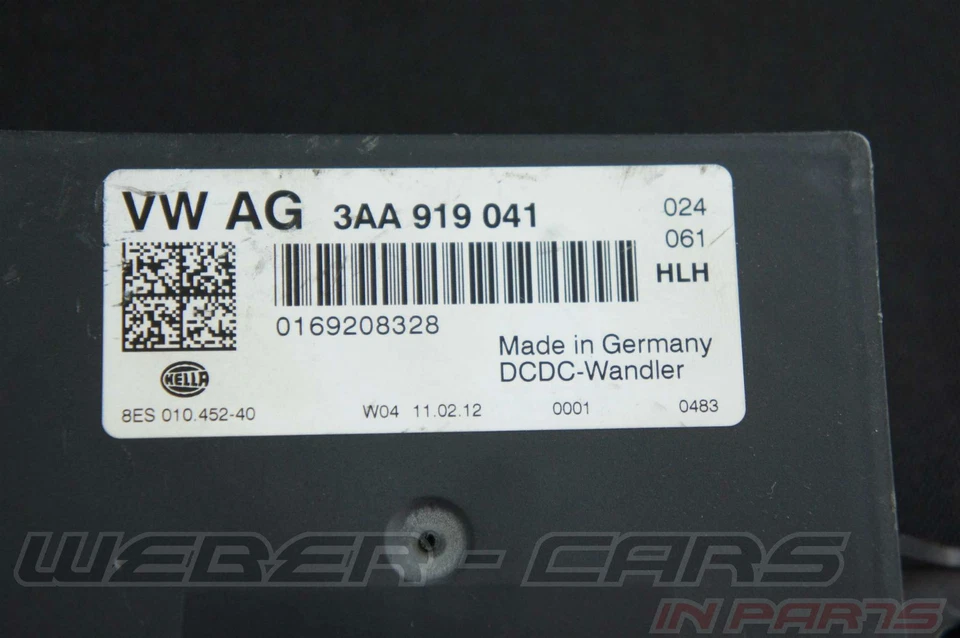 Stabilizzatore Di Tensione Unità Di Controllo 400W VW Amarok Passat CC Sharan 7N - Immagine 2 di 4