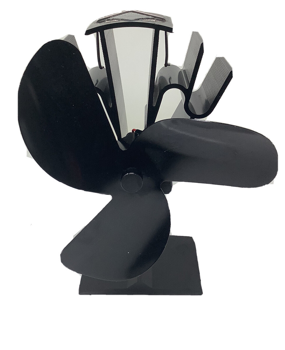 TOMERSUN 3 Blades Heat Powered Stove Fan for Wood/Log Burner/Fireplace  TESTED!! | eBay