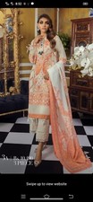 Sana Safinaz brand Embroidered Luxury Lawn 3pc Size large