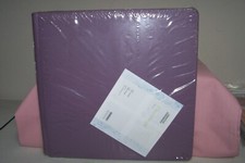 Creative Memories 12" x 12" Lavender Flex-Hinge Coverset Scrapbook Photo Album