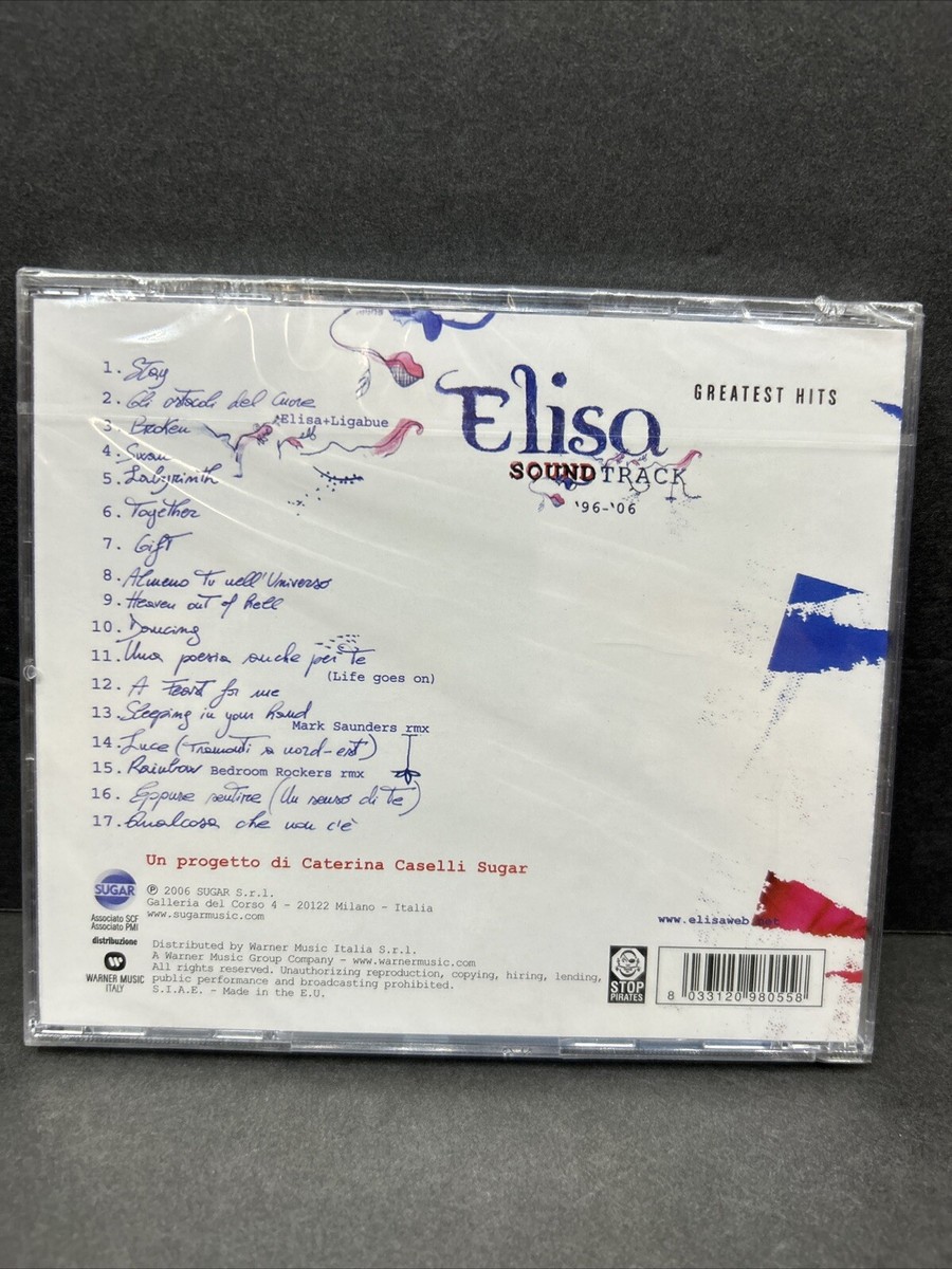 ELISA /Soundtrack '96-'06 GREATEST HITS 2006 NEW SEALED WARNER