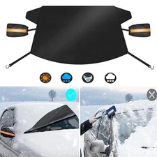 For Volvo SUV Car Windshield Snow Cover w/ Side Mirror Cover Winter Protection