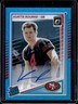 2025 Panini Donruss Optic Kurtis Rourke Rated Rookie Auto Neon Blue Prizm #/299