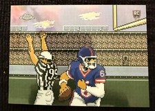 2025 Topps Chrome Jaxson Dart Tecmo Football SSP Superbowl NFL TECMO-19