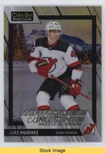 2023-24 O-Pee-Chee Platinum Pond Hockey Variants Luke Hughes #204 READ 0kr0