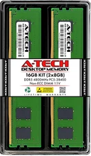 16GB Kit (2X8Gb) DDR5 4800Mhz PC5-38400 CL40 UDIMM 1.1V Non-Ecc Unbuffered DIMM 
