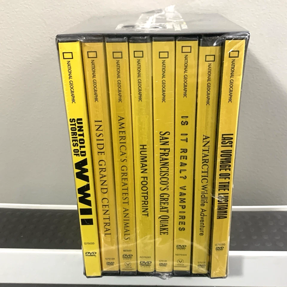Sealed! National Geographic Channel DVD Best of Collection Volume 6 8-Disc Set! - Image 2 of 4