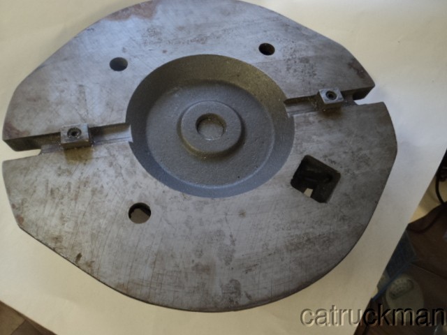 Kurt D60-4 Vise Swivel Base w/ Original Clamp Bolts  fits vises in the 6"range