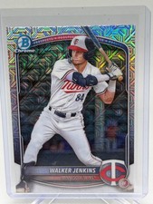 2025 Bowman Chrome Walker Jenkins Mojo Refractor Twins Top Prospect