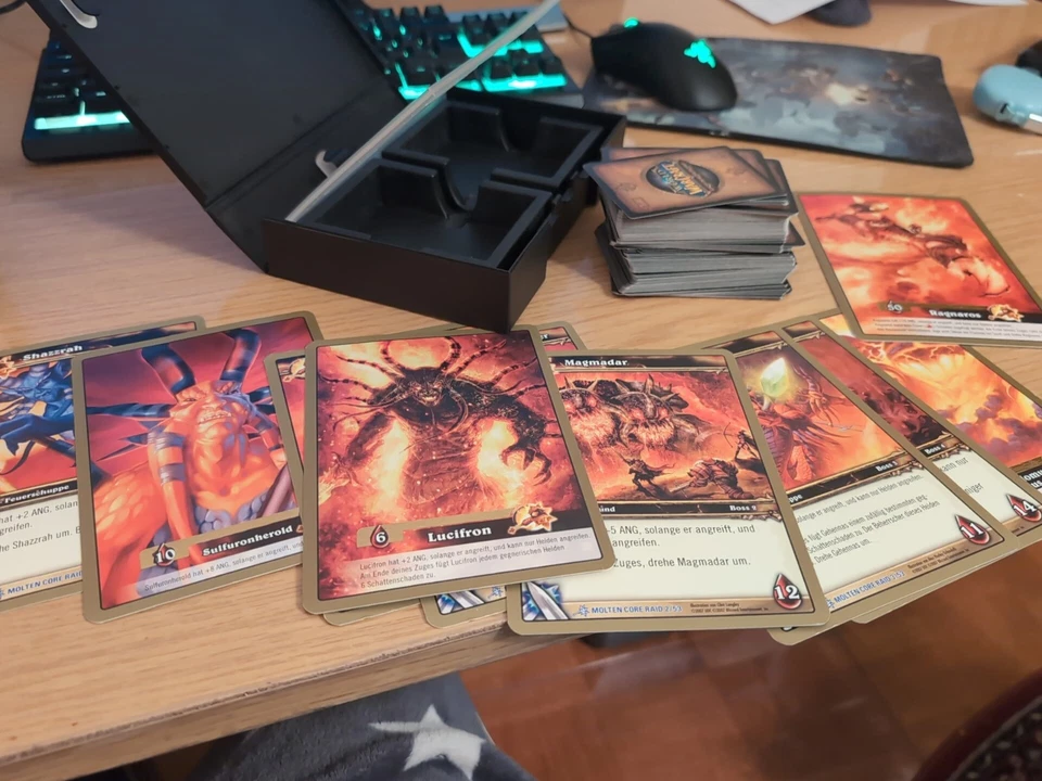 WOW Trading Card Game Geschmolzener Kern Raid Deck - Bild 2 von 2